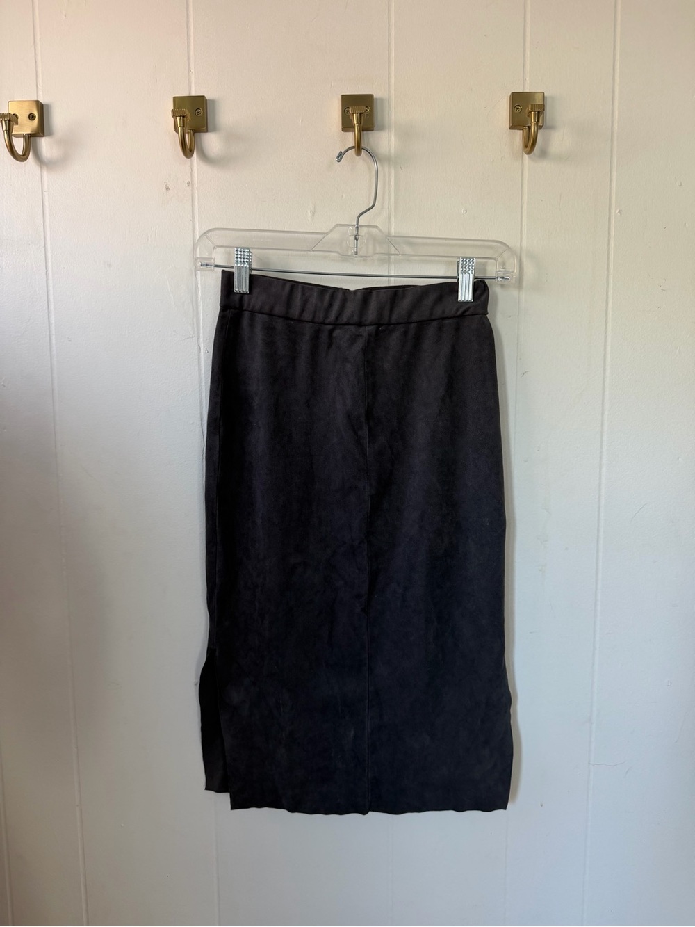 Wilfred Gray Midi Pencil Skirt